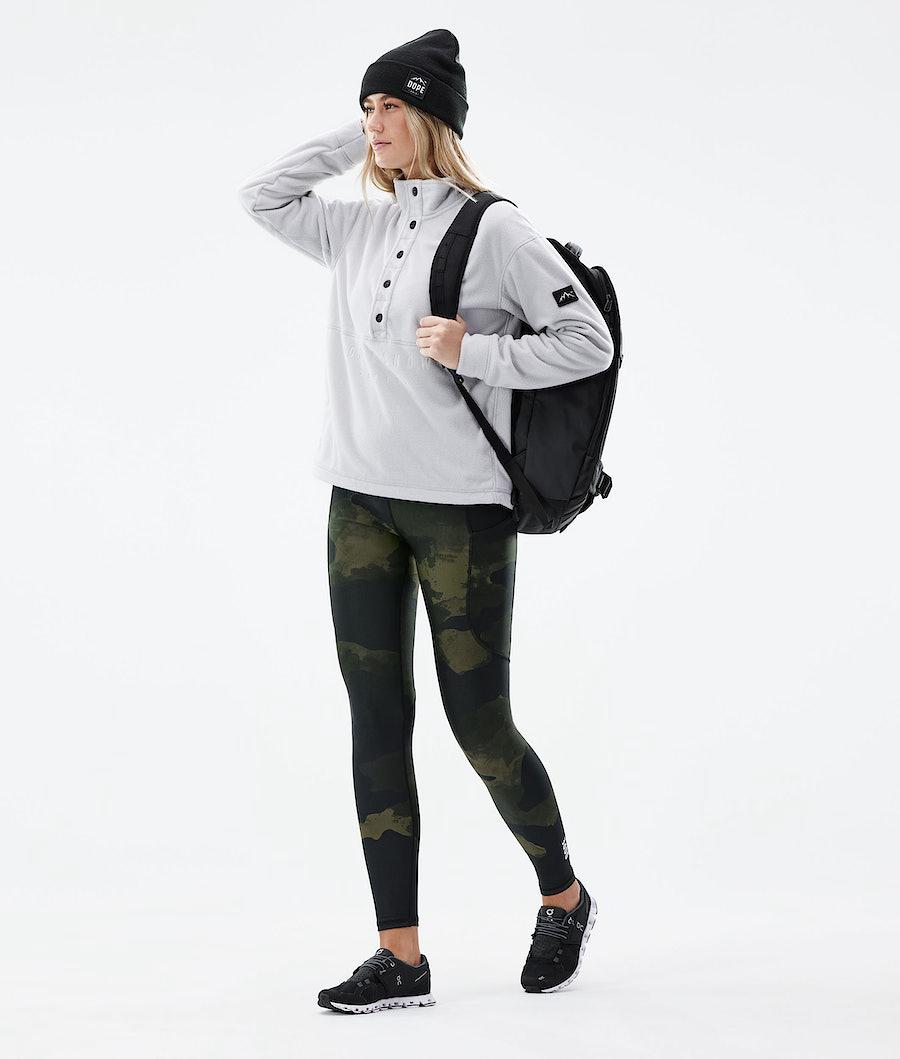 Women's Dope Lofty Tech Leggings Green Camo  USA |  YZMFE-6450