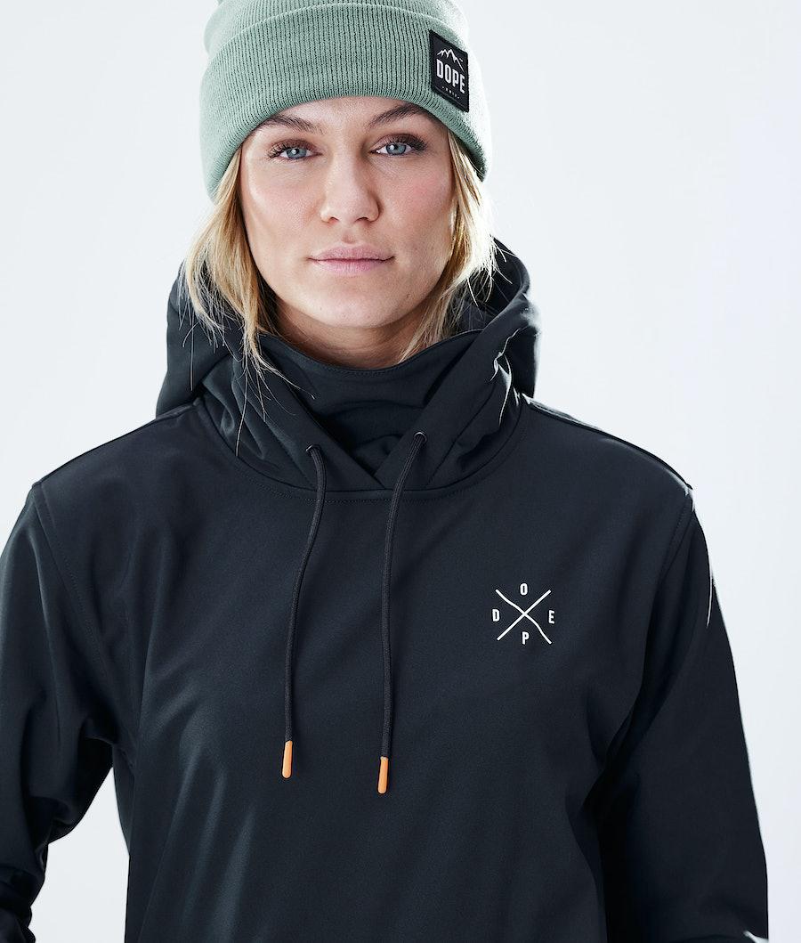 Women's Dope Nomad W Outdoor Jacket Black  USA |  DSEXM-4870