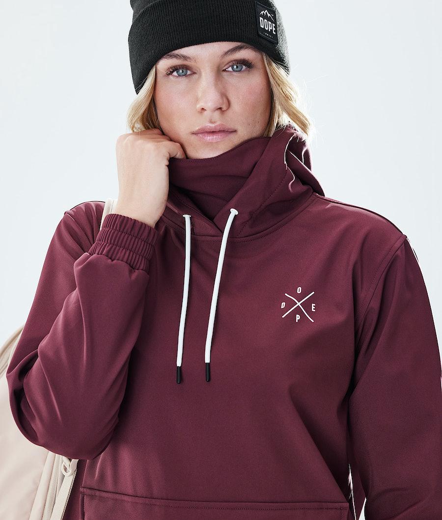 Women's Dope Nomad W Outdoor Jacket Burgundy  USA |  CWZKB-6341