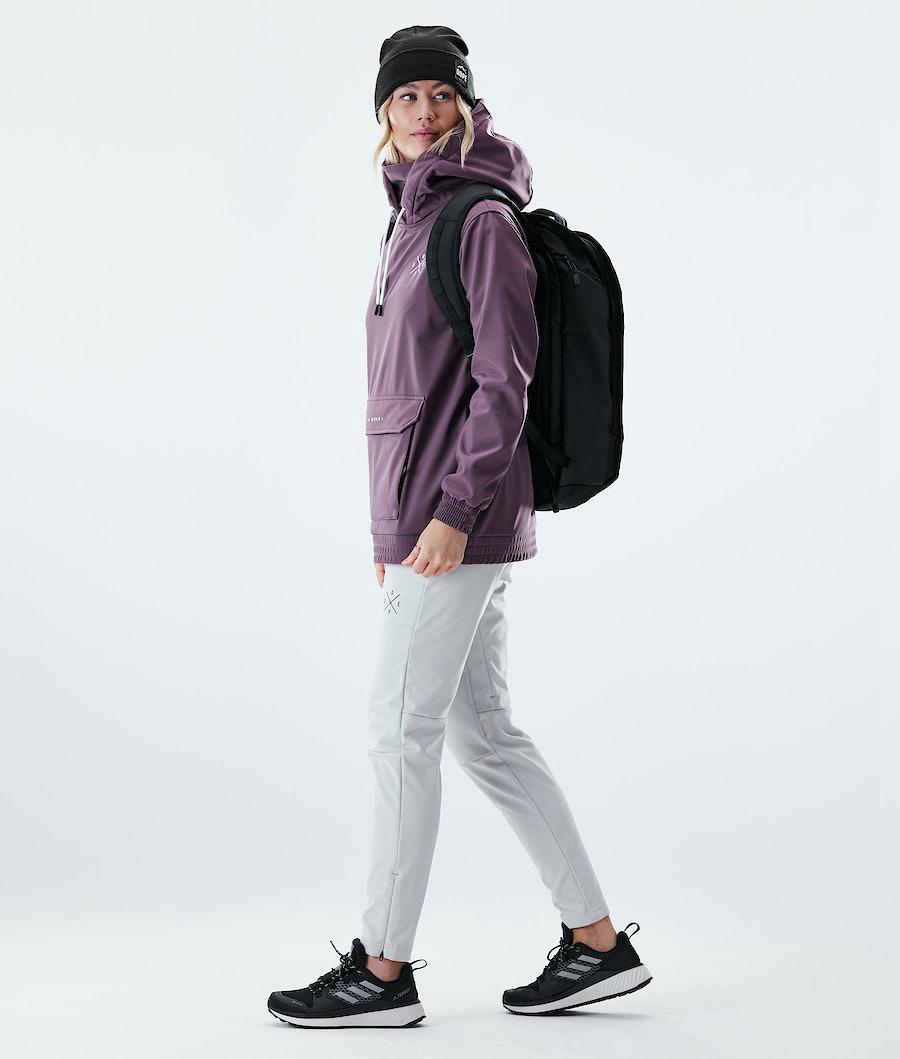 Women's Dope Nomad W Outdoor Jacket Faded Grape Purple  USA |  EIVUL-5093