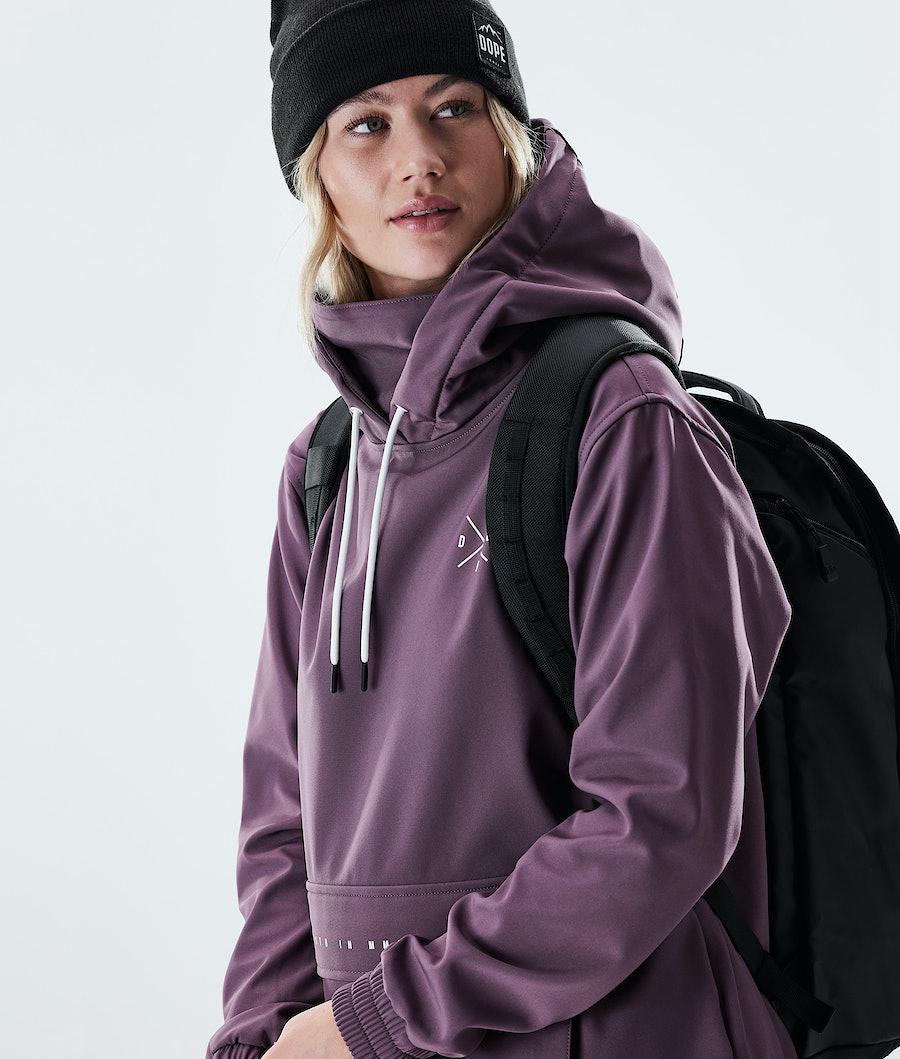 Women's Dope Nomad W Outdoor Jacket Faded Grape Purple  USA |  EIVUL-5093