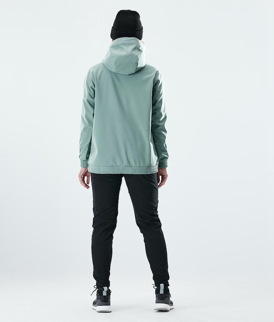 Women's Dope Nomad W Outdoor Jacket Faded Green  USA |  ONFSU-4079