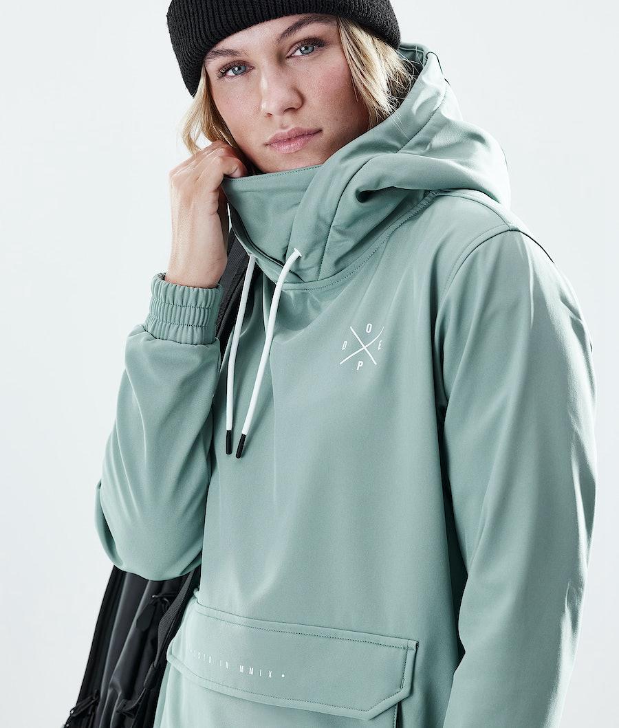 Women's Dope Nomad W Outdoor Jacket Faded Green  USA |  ONFSU-4079