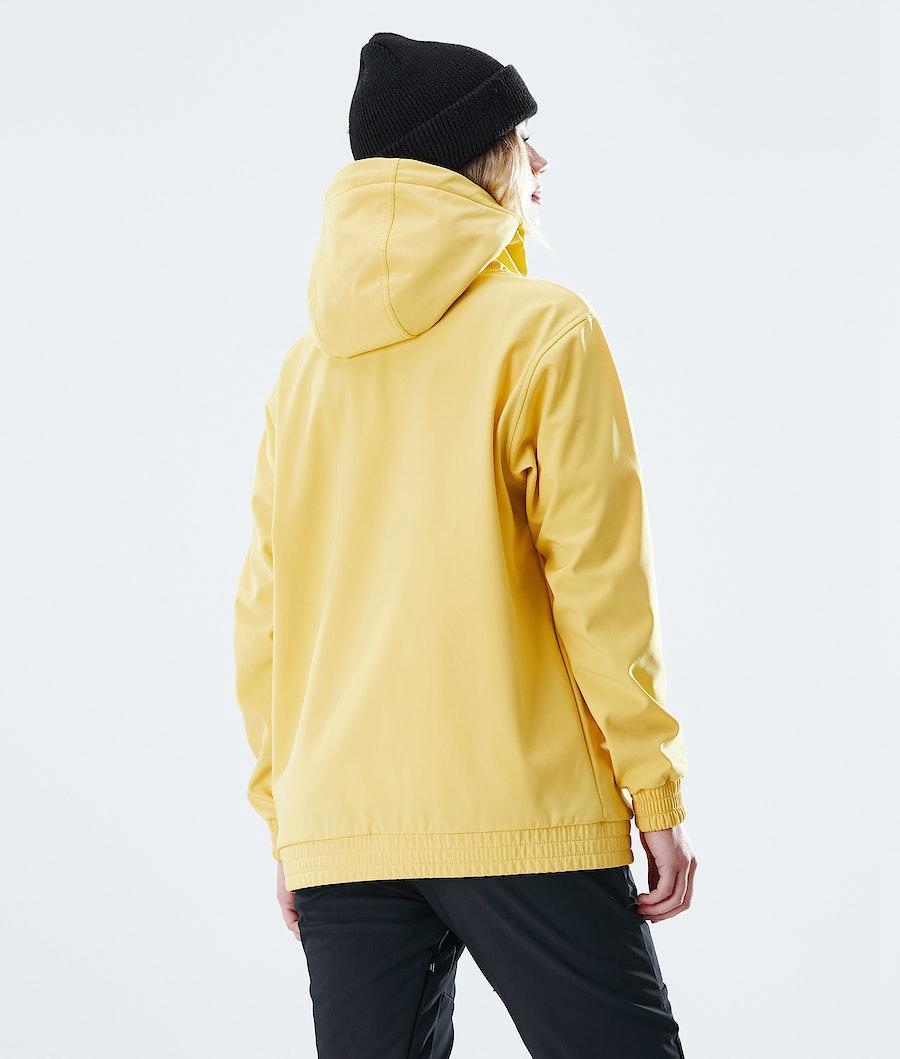 Women's Dope Nomad W Outdoor Jacket Yellow  USA |  PGIBU-8463