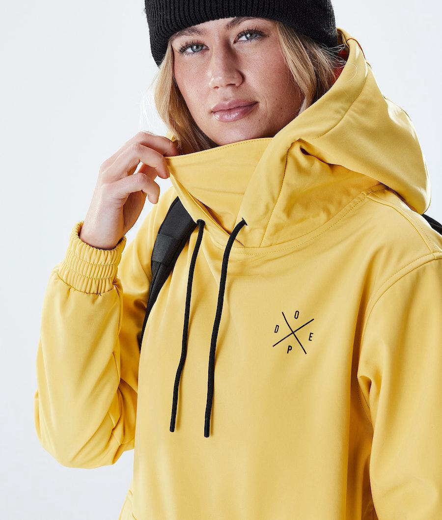 Women's Dope Nomad W Outdoor Jacket Yellow  USA |  PGIBU-8463