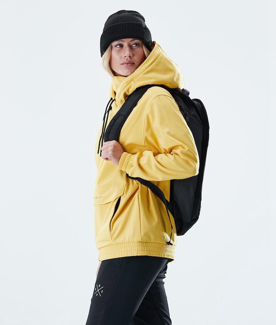 Women's Dope Nomad W Outdoor Jacket Yellow  USA |  PGIBU-8463