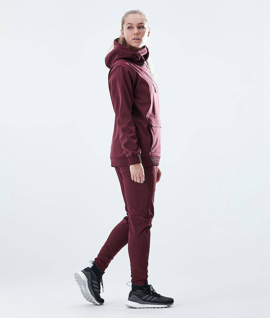 Women's Dope Nomad W Outdoor Pants Burgundy  USA |  JZPYR-4869