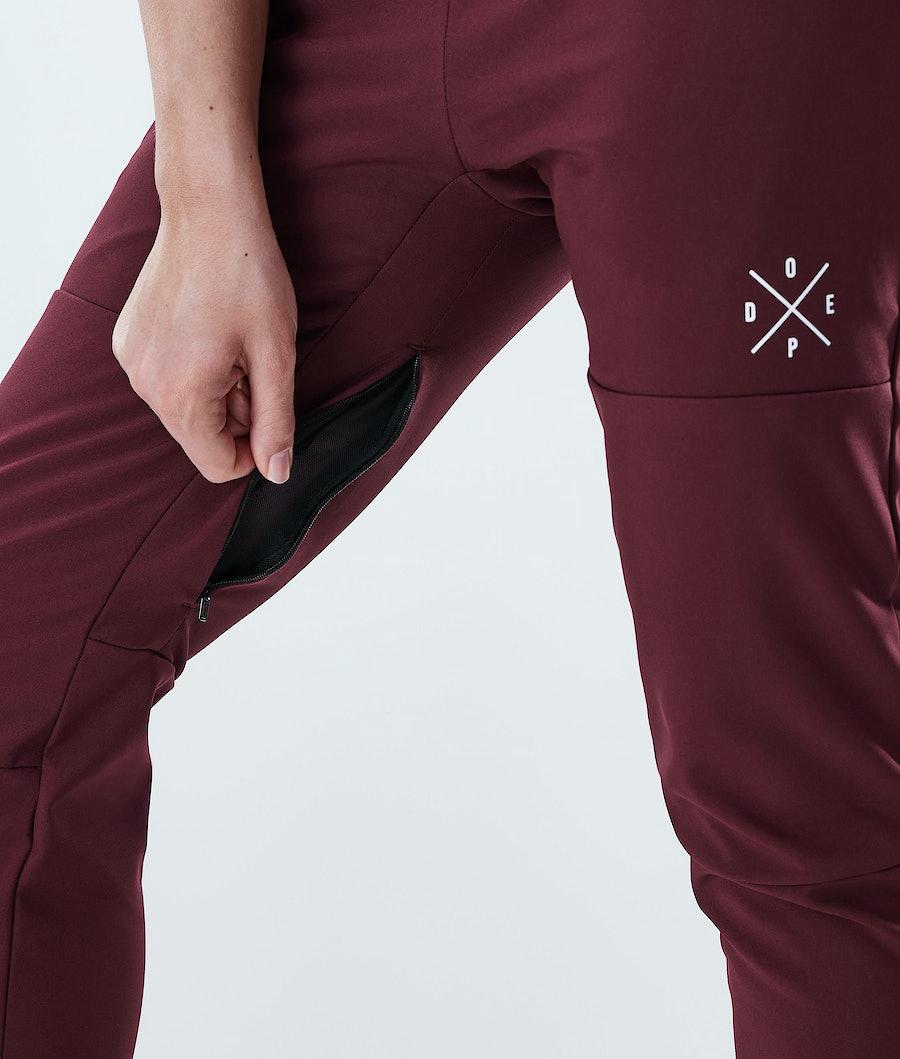 Women's Dope Nomad W Outdoor Pants Burgundy  USA |  JZPYR-4869