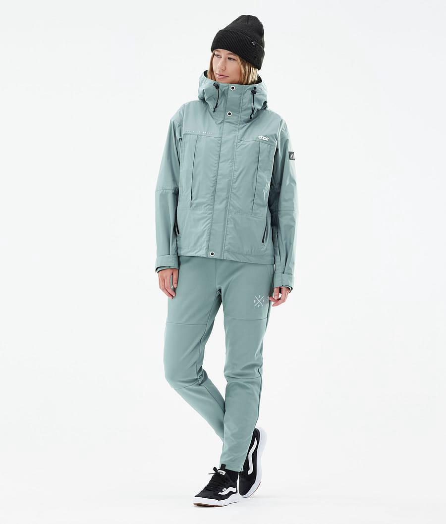 Women's Dope Nomad W Outdoor Pants Faded Green  USA |  XZBPW-0478