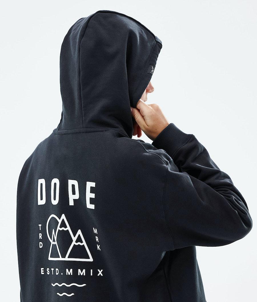 Women's Dope Ozed W Hoodie Black  USA |  THUCO-4268