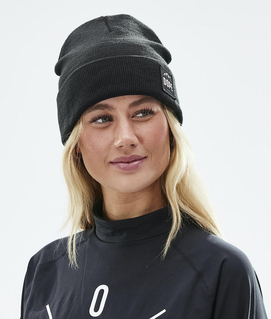 Women's Dope Paradise Beanie Black  USA |  LTUCY-7409