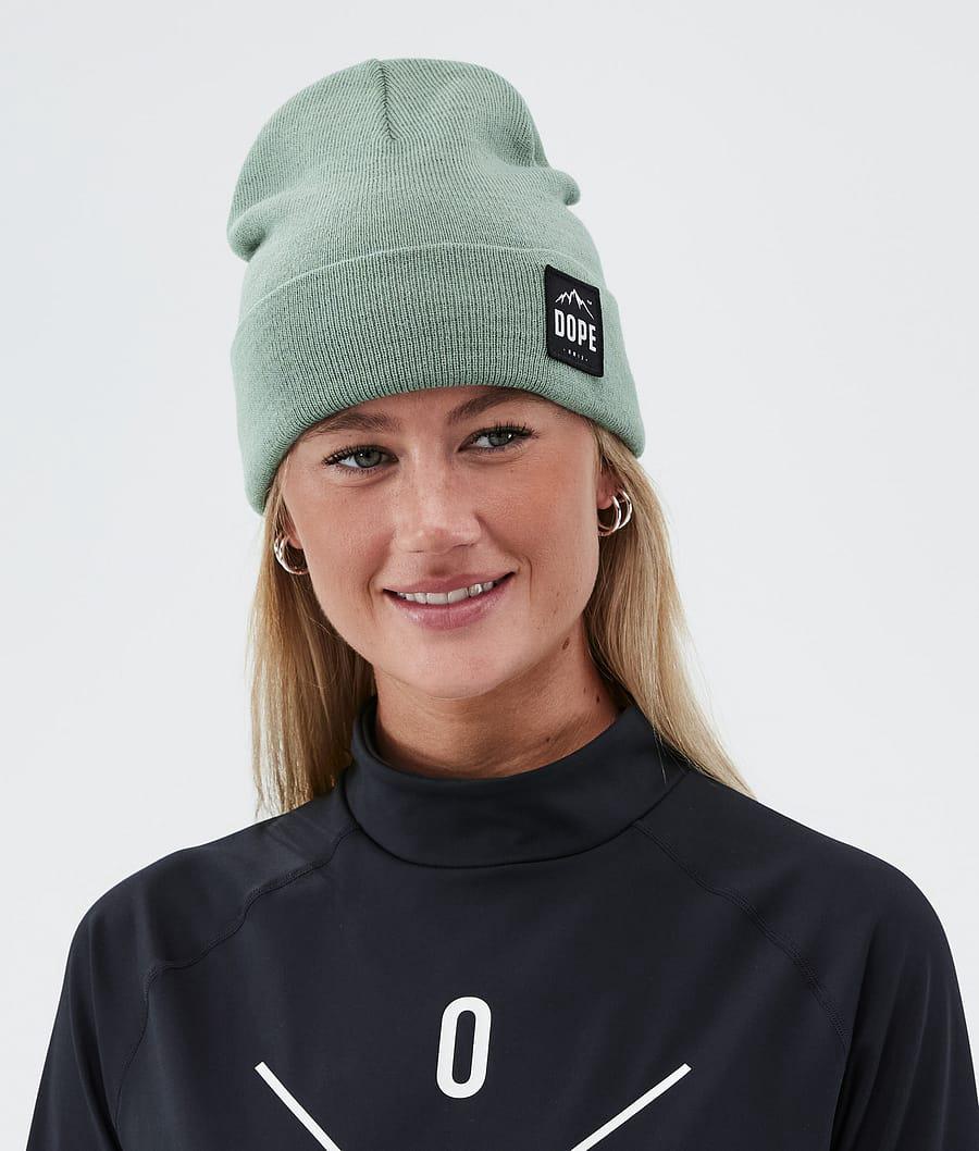 Women's Dope Paradise Beanie Faded Green  USA |  LAMNS-4310