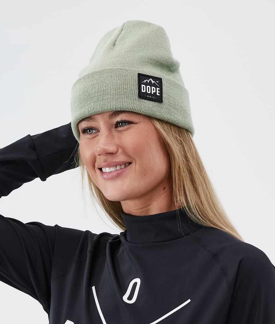 Women's Dope Paradise Beanie Fern Green  USA |  UQSOH-1586