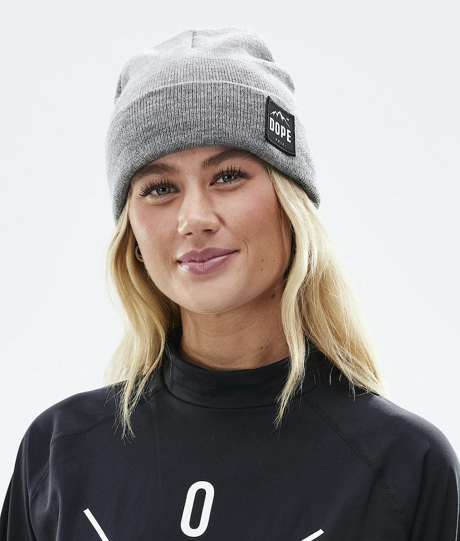 Women's Dope Paradise Beanie Grey Melange  USA |  FCEKM-9284