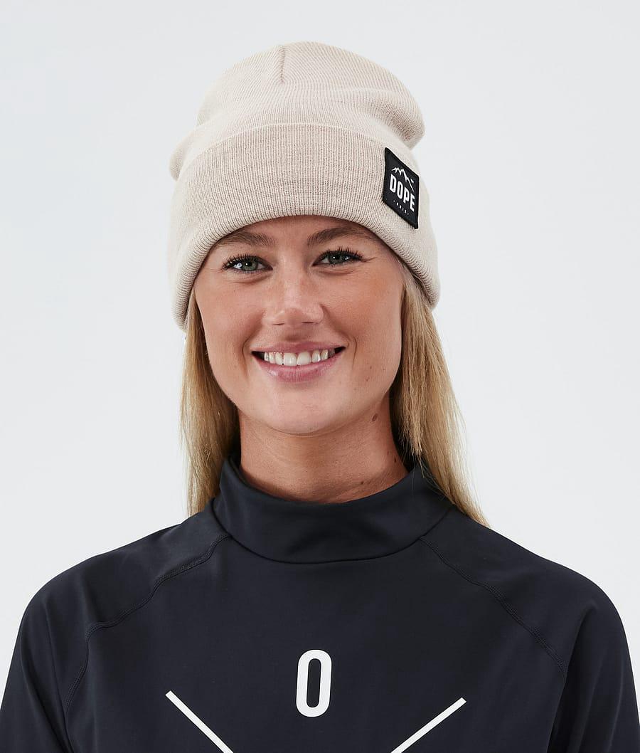 Women's Dope Paradise Beanie Sand Beige  USA |  ODGQC-2643