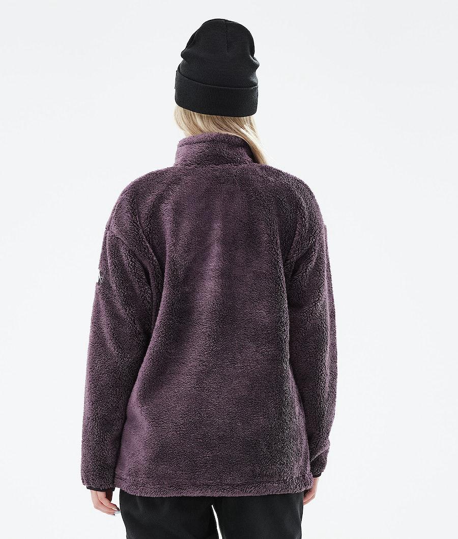 Women's Dope Pile W 2021 Fleece Sweater Faded Grape Purple  USA |  FCVLA-3178