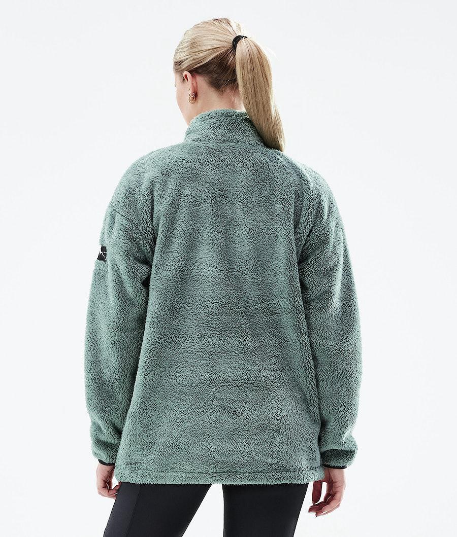 Women's Dope Pile W 2021 Fleece Sweater Faded Green  USA |  YRJNE-9514