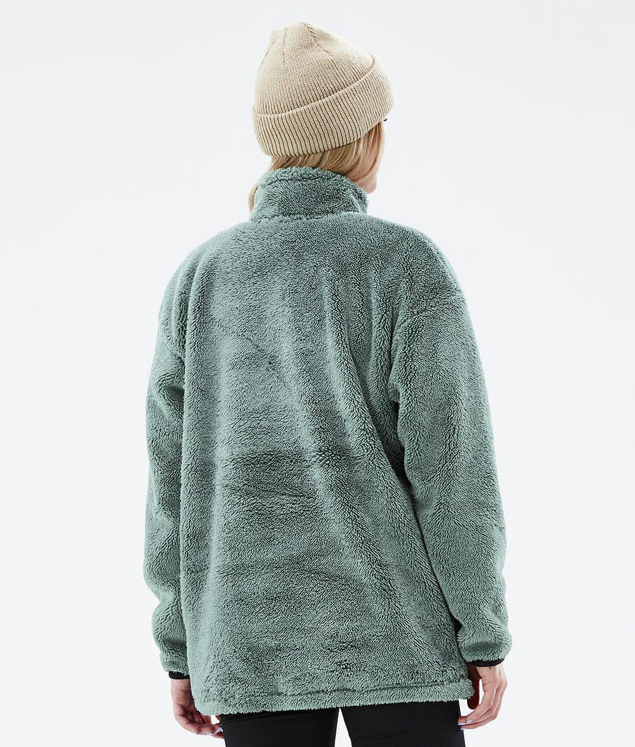 Women's Dope Pile W Fleece Sweater Faded Green  USA |  NQXJB-1205