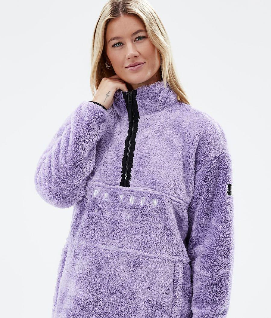 Women's Dope Pile W Fleece Sweater Faded Violet Purple  USA |  YMALP-1023