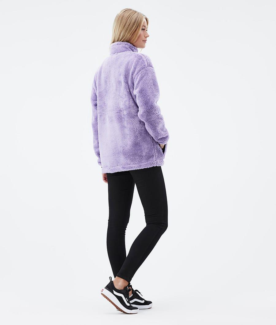 Women's Dope Pile W Fleece Sweater Faded Violet Purple  USA |  YMALP-1023