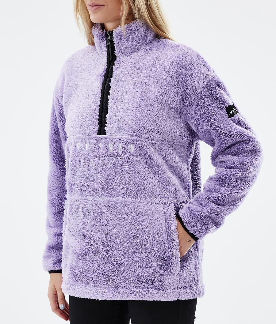 Women's Dope Pile W Fleece Sweater Faded Violet Purple  USA |  YMALP-1023