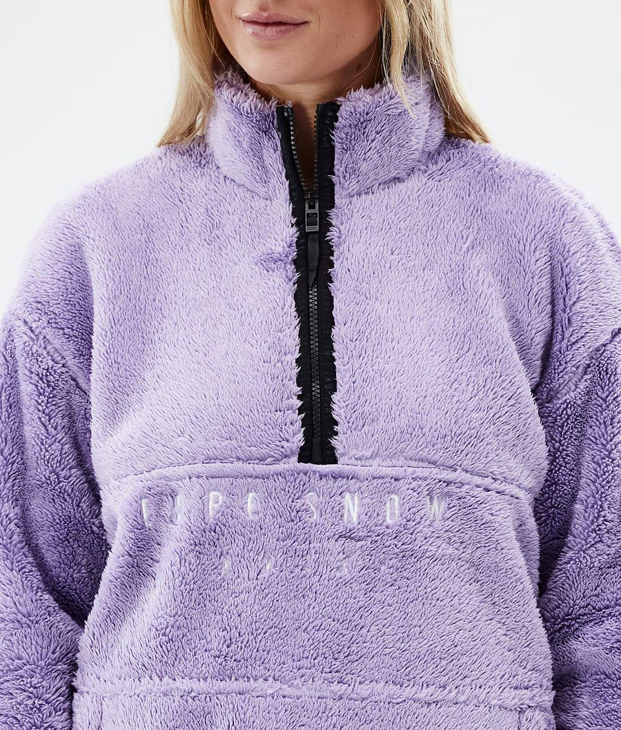 Women's Dope Pile W Fleece Sweater Faded Violet Purple  USA |  YMALP-1023