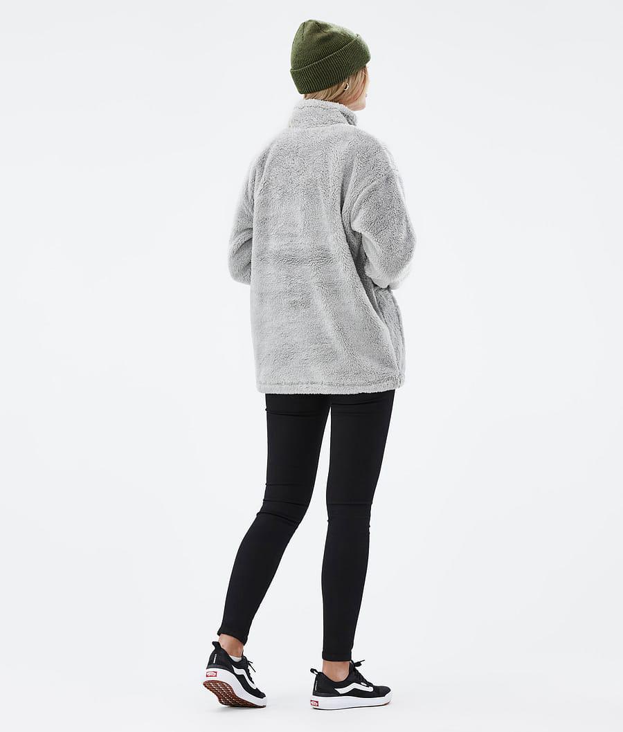 Women's Dope Pile W Fleece Sweater Light Grey  USA |  ZGBNR-8296