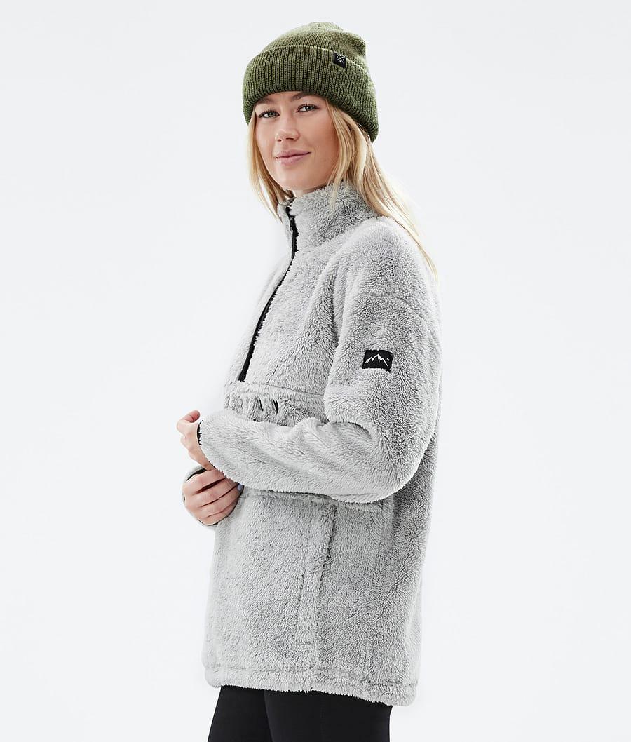 Women's Dope Pile W Fleece Sweater Light Grey  USA |  ZGBNR-8296