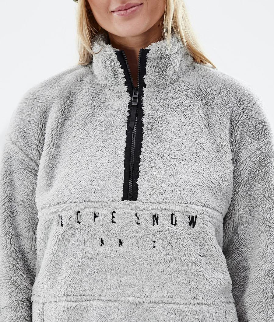 Women's Dope Pile W Fleece Sweater Light Grey  USA |  ZGBNR-8296