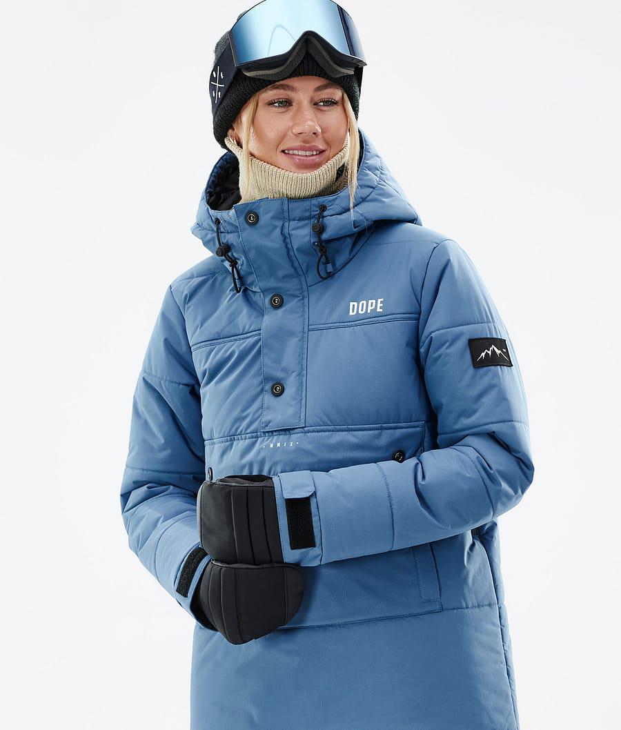 Women's Dope Puffer W Ski Jacket Blue Steel  USA |  UTELH-4869