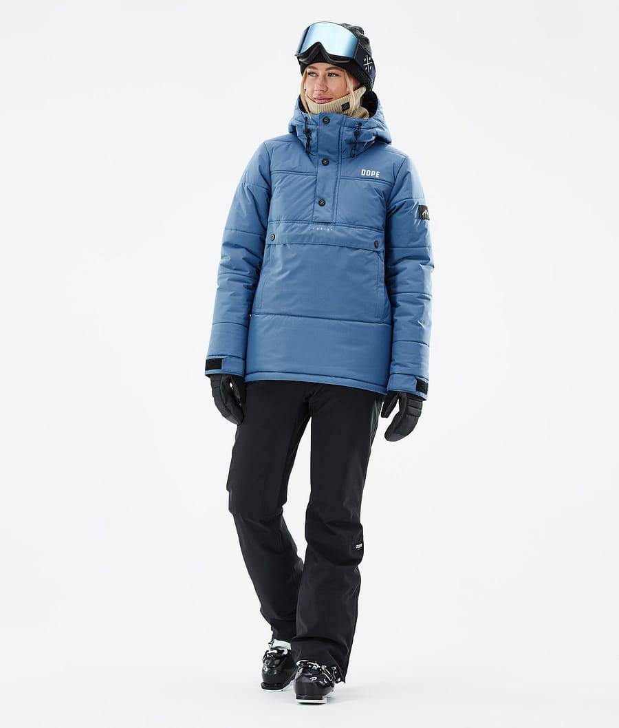 Women's Dope Puffer W Ski Jacket Blue Steel  USA |  UTELH-4869