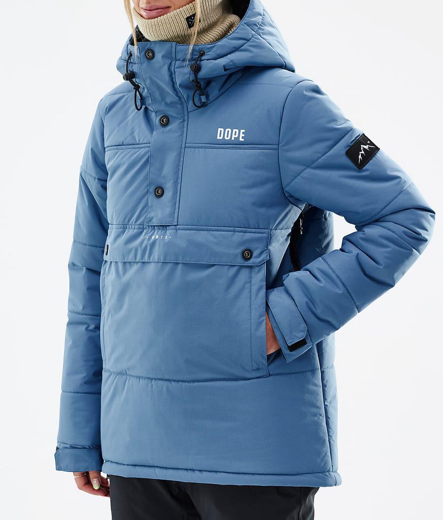 Women's Dope Puffer W Ski Jacket Blue Steel  USA |  UTELH-4869