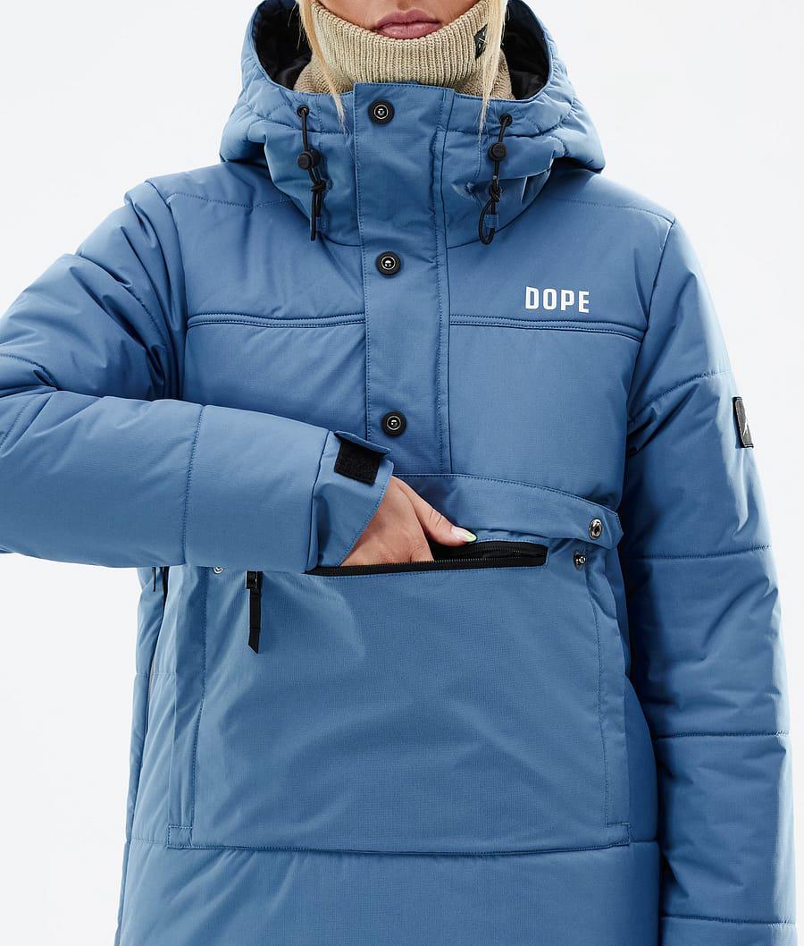 Women's Dope Puffer W Ski Jacket Blue Steel  USA |  UTELH-4869