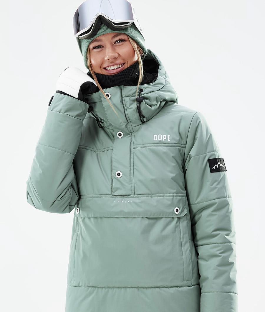 Women's Dope Puffer W Ski Jacket Faded Green  USA |  RWFGJ-4582