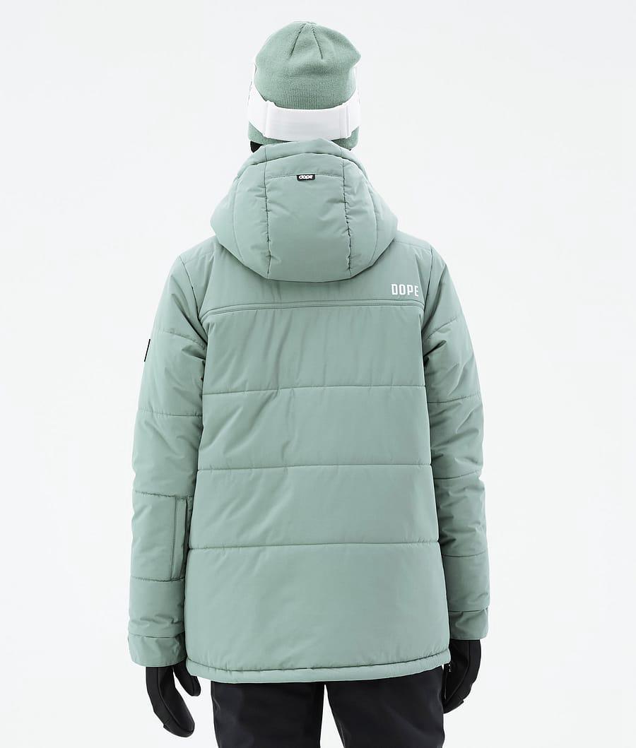 Women's Dope Puffer W Ski Jacket Faded Green  USA |  RWFGJ-4582