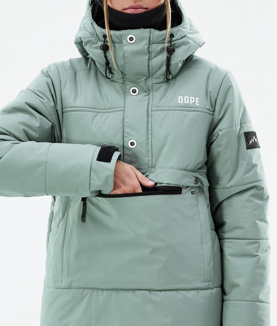 Women's Dope Puffer W Ski Jacket Faded Green  USA |  RWFGJ-4582