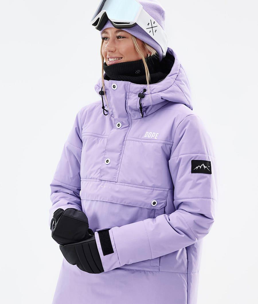 Women's Dope Puffer W Ski Jacket Faded Violet Purple  USA |  FJBCM-7042