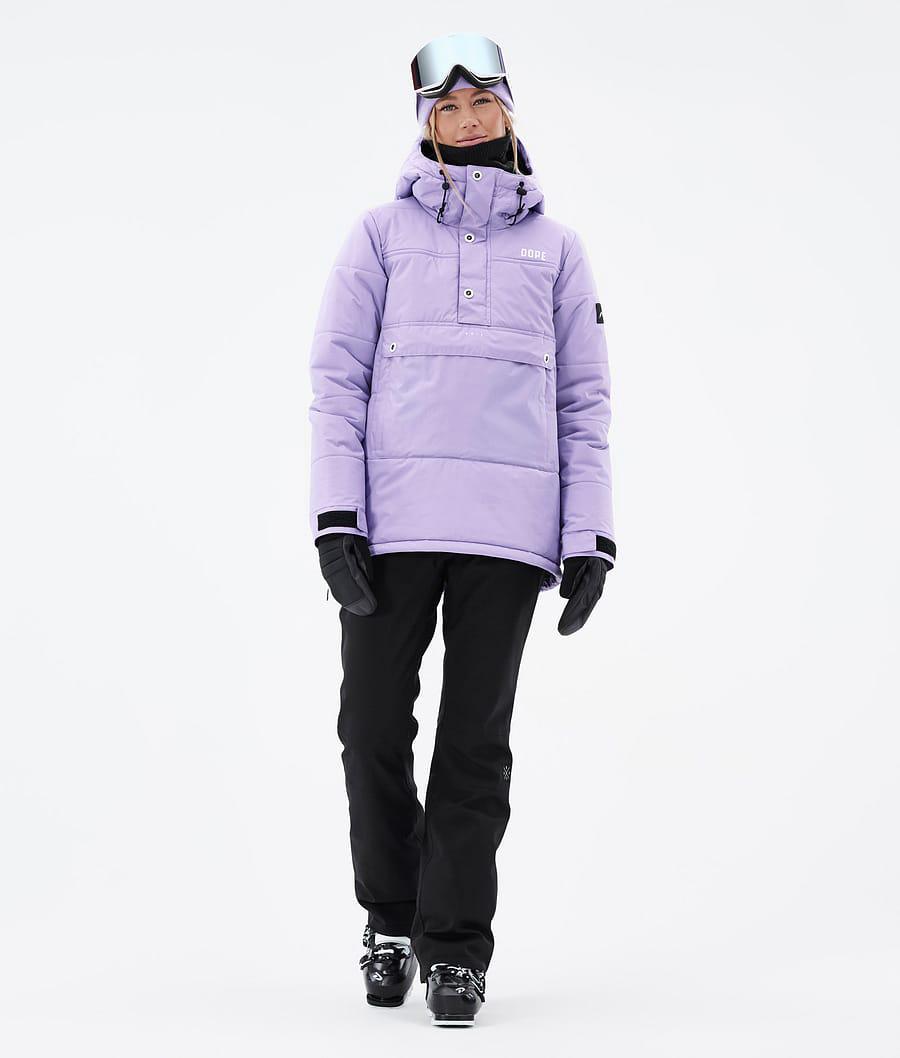 Women's Dope Puffer W Ski Jacket Faded Violet Purple  USA |  FJBCM-7042