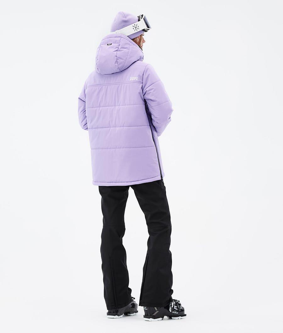 Women's Dope Puffer W Ski Jacket Faded Violet Purple  USA |  FJBCM-7042