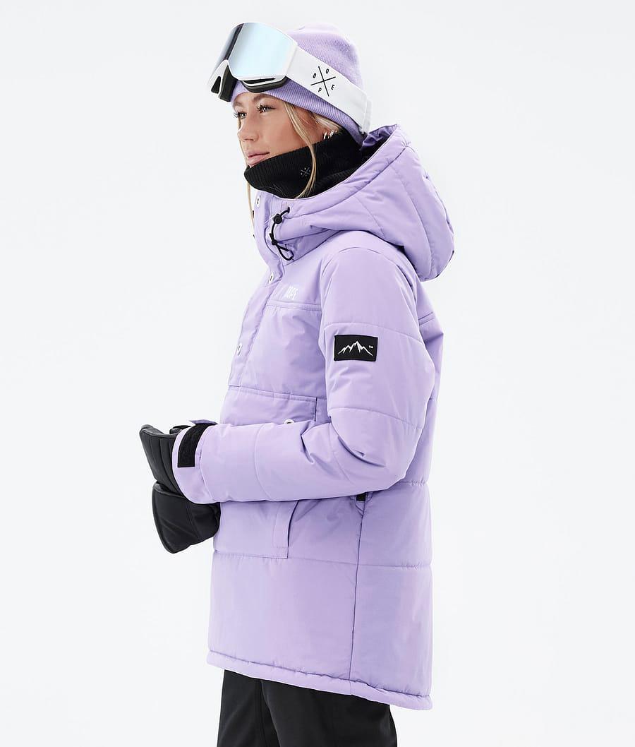 Women's Dope Puffer W Ski Jacket Faded Violet Purple  USA |  FJBCM-7042