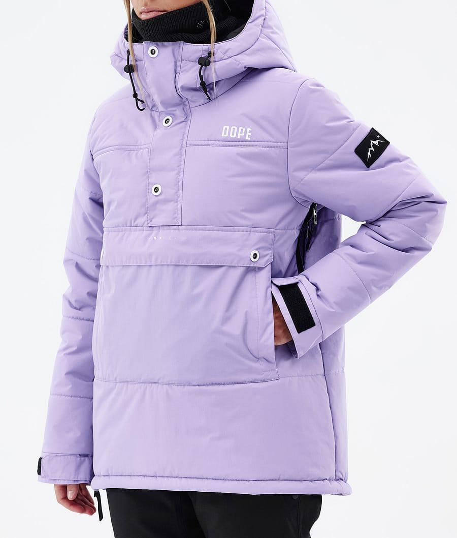 Women's Dope Puffer W Ski Jacket Faded Violet Purple  USA |  FJBCM-7042