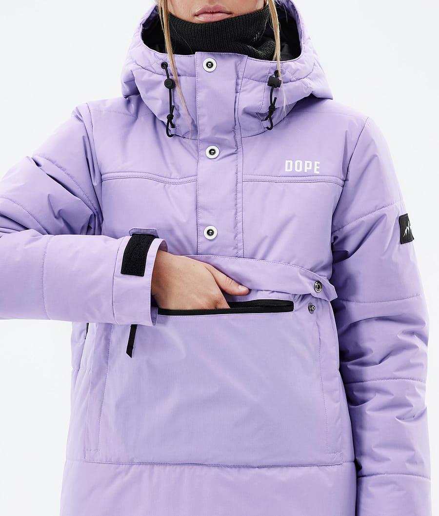 Women's Dope Puffer W Ski Jacket Faded Violet Purple  USA |  FJBCM-7042