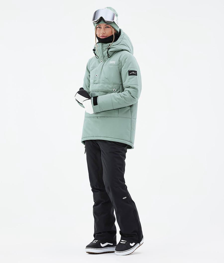 Women's Dope Puffer W Snowboard Jacket Faded Green  USA |  MPLVG-3025