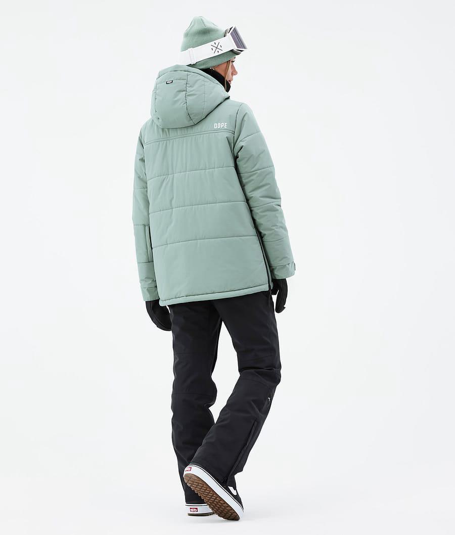 Women's Dope Puffer W Snowboard Jacket Faded Green  USA |  MPLVG-3025