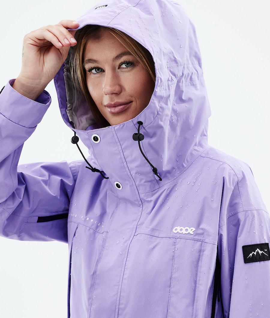 Women's Dope Ranger Light Outdoor Jacket Faded Violet Purple  USA |  LUPWJ-3180