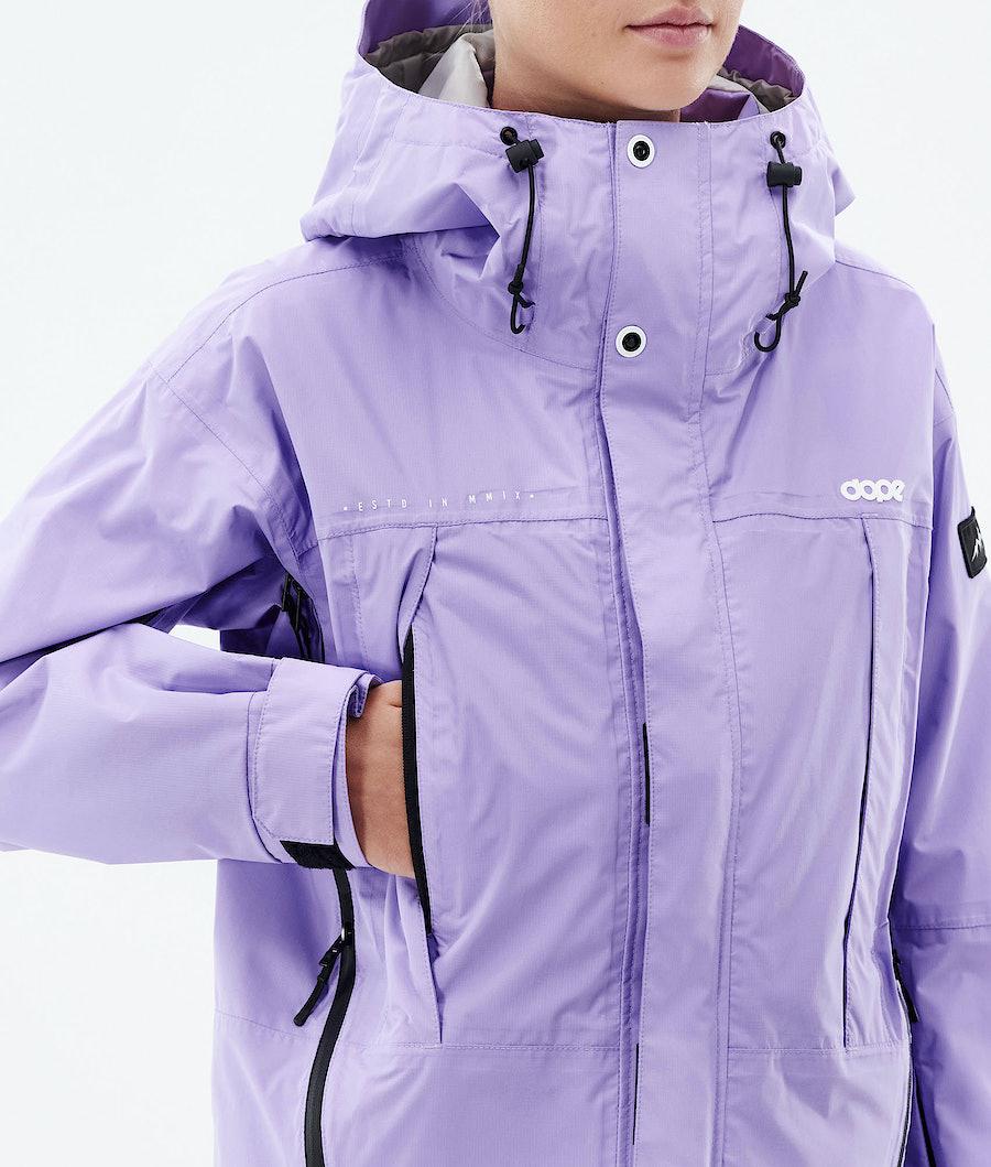 Women's Dope Ranger Light Outdoor Jacket Faded Violet Purple  USA |  LUPWJ-3180