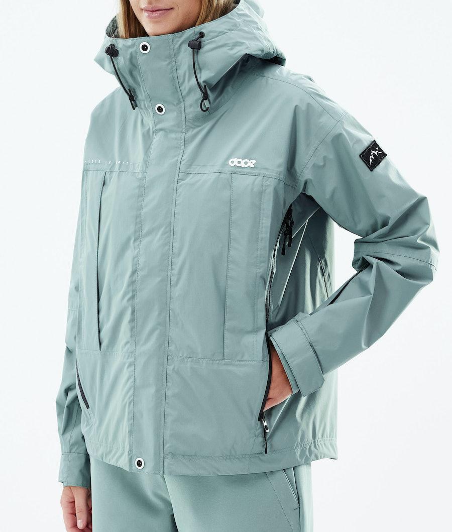 Women's Dope Ranger Light Outdoor Jacket Faded Green  USA |  TVFYU-0863