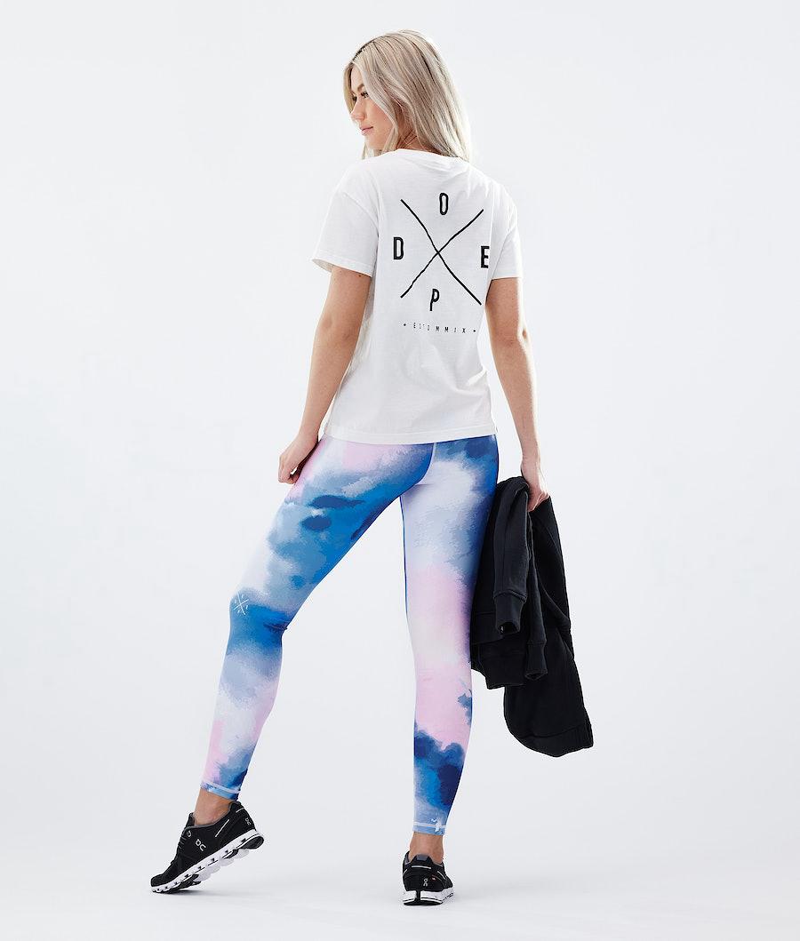 Women's Dope Razor Leggings Cloud Multicolor  USA |  EBPLS-2493