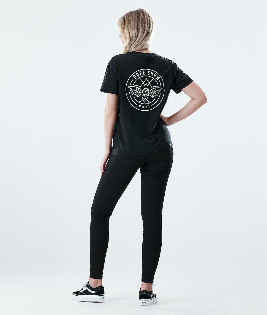 Women's Dope Regular T-shirt Beak Black  USA |  ZEXLD-0541