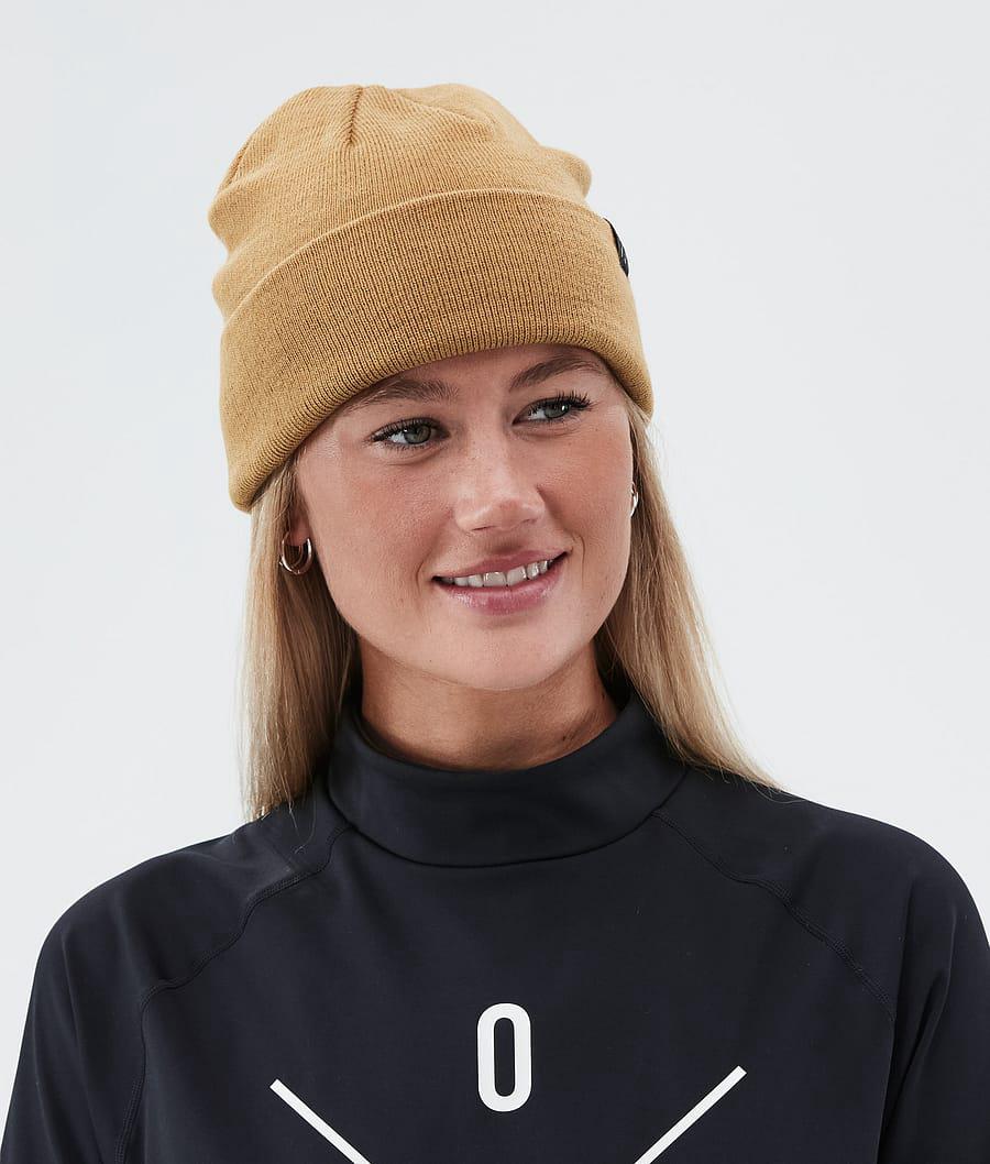 Women's Dope Solitude Beanie Gold  USA |  VEWFM-0347